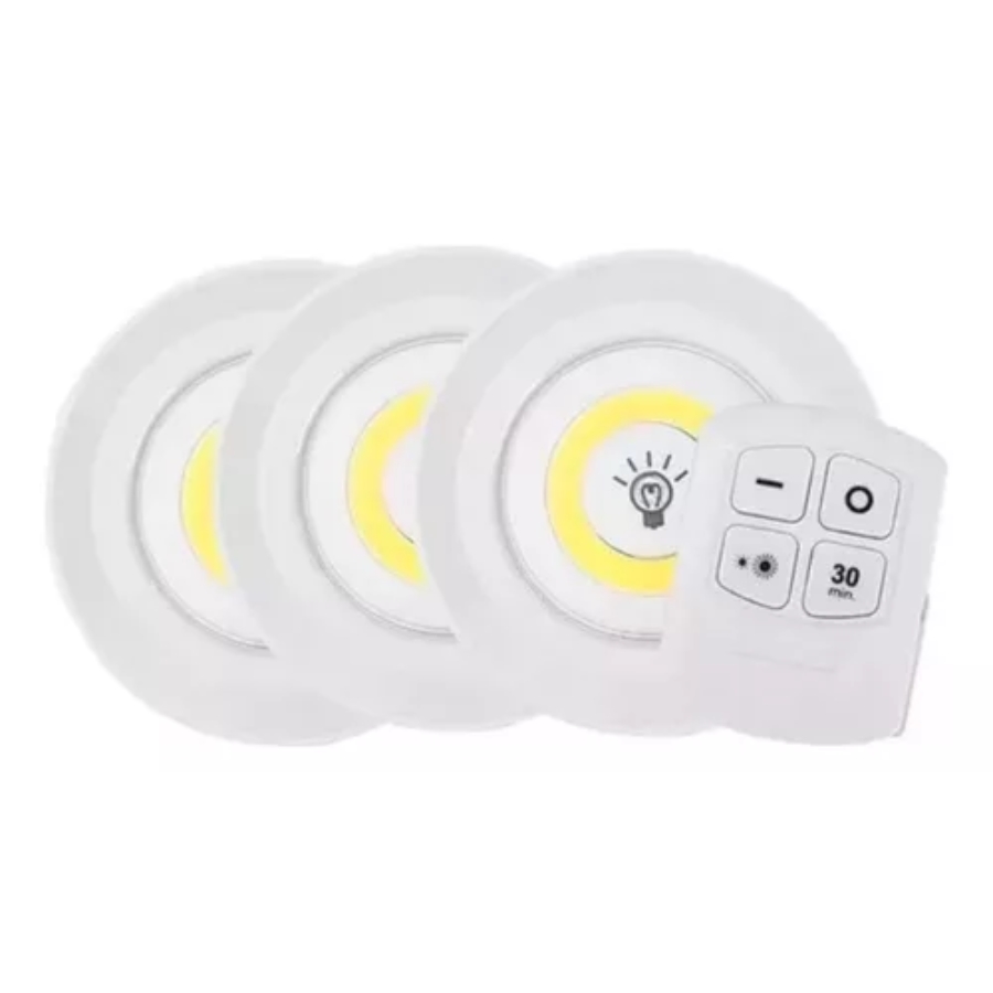 Juego Bombillas X3 Luces Led Inalámbrica